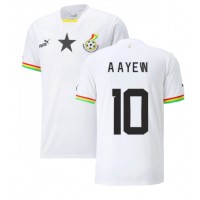 Ghana Andre Ayew #10 Fotballklær Hjemmedrakt VM 2022 Kortermet